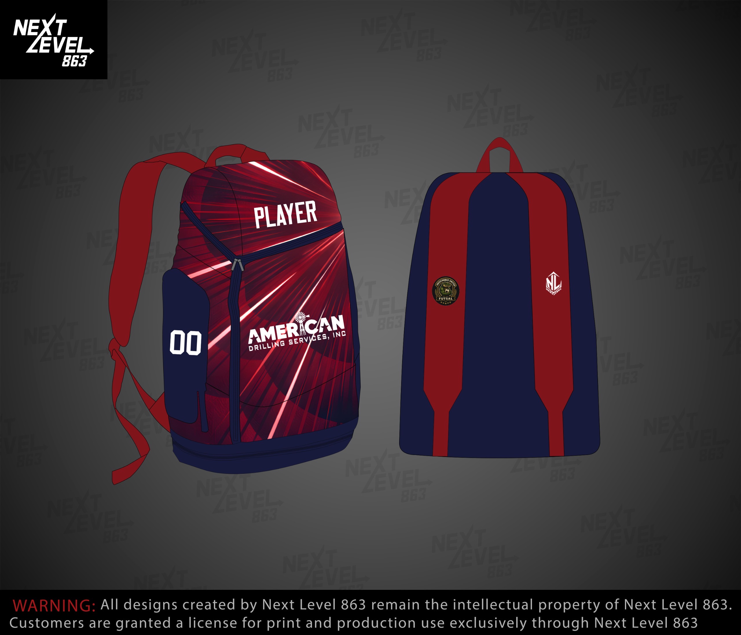 Okeechobee Futsal Backpack - Image 13