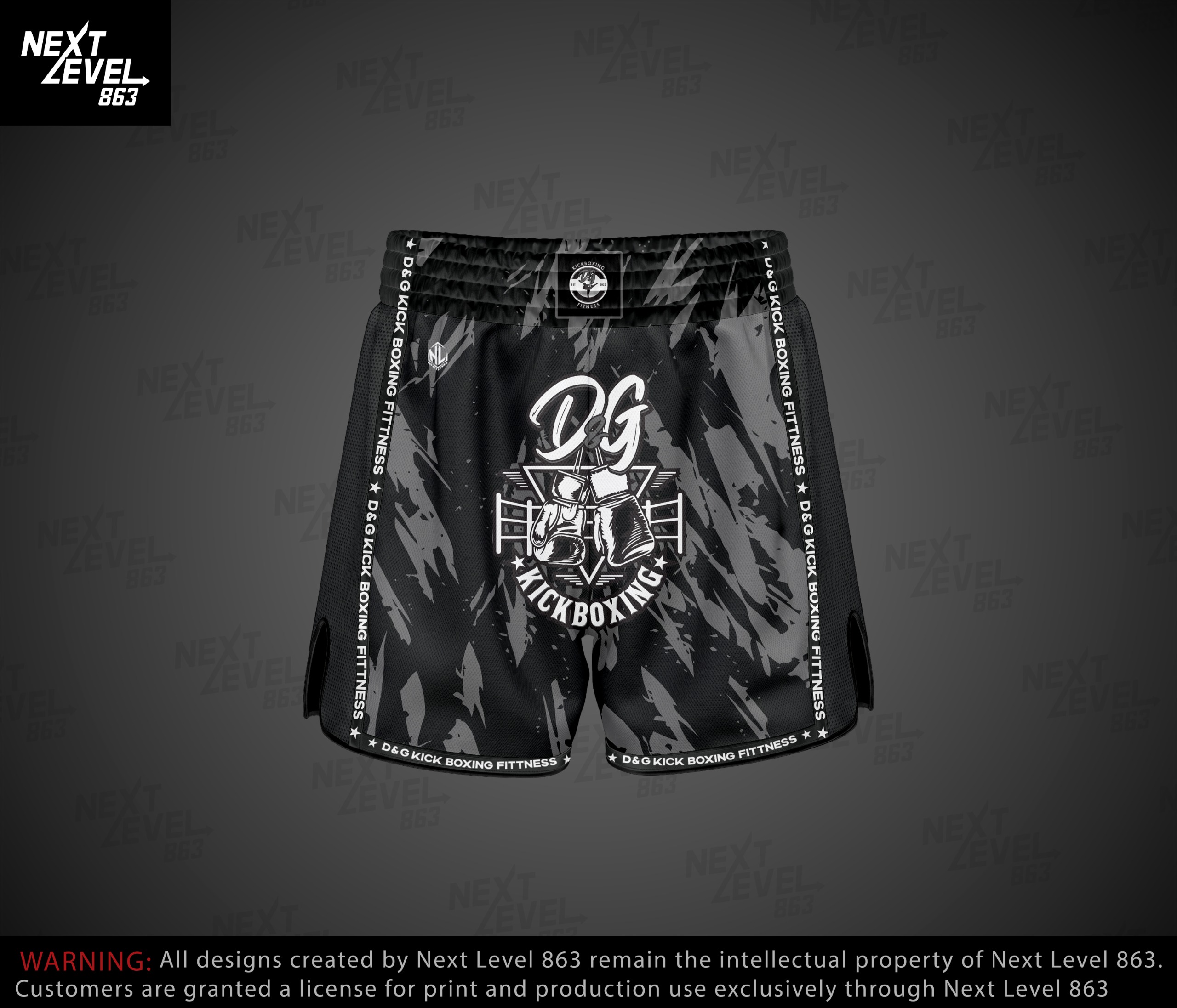 D&G Muay Thai Shorts - Image 3